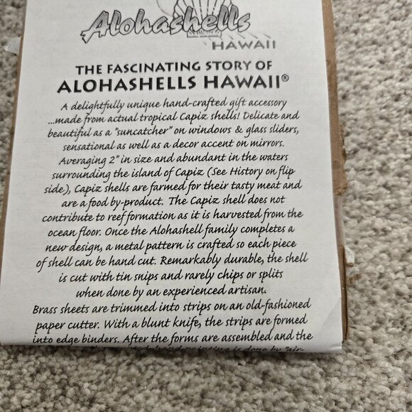 Unicorn Sun Catcher by AlohaShells NWT & Story - Picture 2 of 3